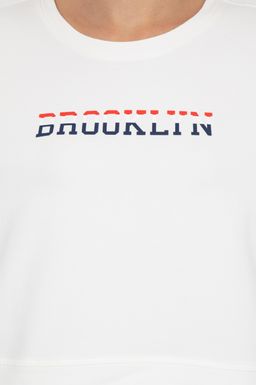 U. S. Polo Assn Женский свитшот цвета экрю с круглым вырезом - U.s. polo assn фото 6