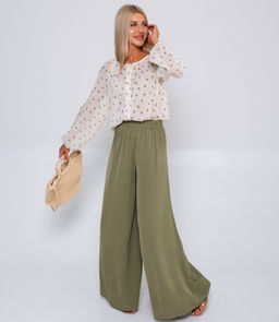 Брюки #ОБШ1350, оливковый