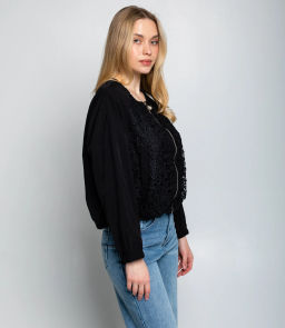 Бомбер #КТ2552, чёрный