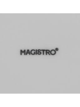 Тарелки Magistro Basic bistro, d=27 см, набор 6 шт., фарфор, белые фото 6