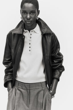 Su?ter sin mangas con cuello camisero - H&m фото 6