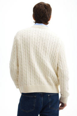 Jersey en punto trenzado Regular Fit - H&m фото 4