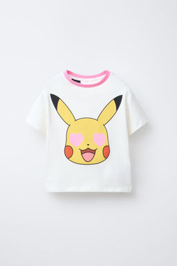 6-14 YEARS/ PIKACHU POKEMON T-SHIRT AND BERMUDA PYJAMAS - Zara фото 2