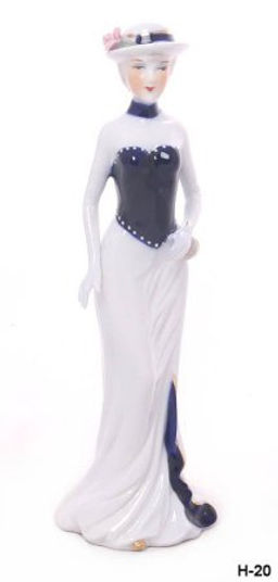 Статуэтка Дама в шляпке 20 см / XH-068G /уп 50/ - Галеонтрейд фото 3