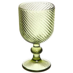 Бокал для вина 240мл "Cristal" в наборе 6шт, зеленый