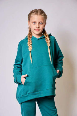 050П Детский костюм, изумруд