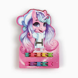 Подарочный набор новогодний для девочки Единорог: заколка и крабики для волос - Сима-ленд фото 9