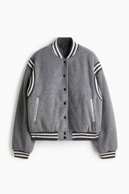 Chaqueta de b?isbol en polar