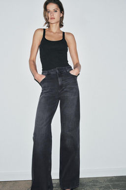 SOFT INTERLOCK TOP WITH DRAPED SIDE DETAIL - Zara фото 33