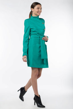 03-1970 Плащ женский (пояс) - El podio фото 4