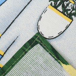 Полотенце кух. Доляна Зайка 28х46 см, рогожка, 100% хл, 160г/м2  фото 11