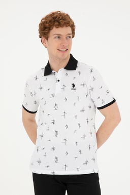 Мужская белая футболка - U.s. polo assn фото 3