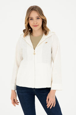 Женская белая рубашка с длинным рукавом - U.s. polo assn фото 17