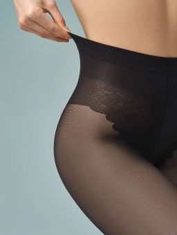 Колготки Omsa Fantastico 40 (50/10) - nero  фото 10