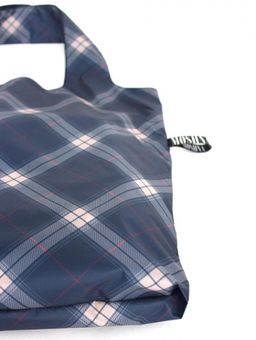 Сумка, Мод.4. Клетка2, темно-синий - Moshna фото 2
