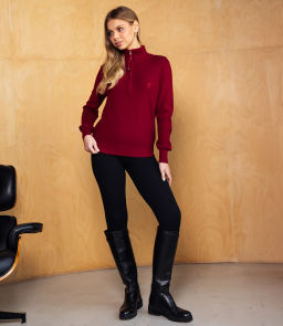 Джемпер #КТ8042 (2), бордовый - Dommod фото 4