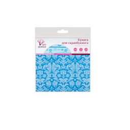 Цена за 5 шт.Бумага для скрапбукинга ГОЛУБЫЕ ОТТЕНКИ 15*15см, 24л. (12 дизайнов)