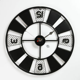 Часы настенные интерьерные, серия: Лофт, дискретный ход, d=60 см, от батарейки 1хАА