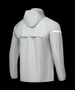 Куртка ветрозащитная JOGEL CAMP 2 Rain Jacket, серый  фото 4