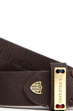 Женский коричневый пояс - U.s. polo assn фото 4