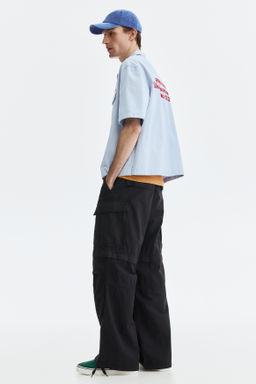 Camisa cargo de manga corta Relaxed Fit - H&m фото 7