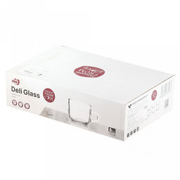 Чашка стеклянная Либерика 210мл, д8см, h6,5см, набор 6шт, в коробке, Дели Гласс (Deli Glass) (Китай) - Домашняя мода фото 3