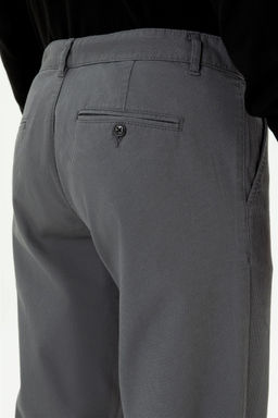 U. S. Polo Assn Мужские брюки из плотной ткани антрацитового цвета - U.s. polo assn фото 5