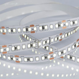 ULS-2835-168LED/m-10mm-IP20-DC24V-14W/m-5M-6500K Гибкая светодиодная лента на самоклеящейся основе. Катушка 5 м. в герметичной упаковке. Белый свет (6500K). ТМ Uniel.