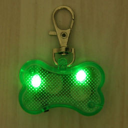 Маячок-адресник Косточка с наклейкой под записку 3 режима свечения, зелёный - Пижон фото 5
