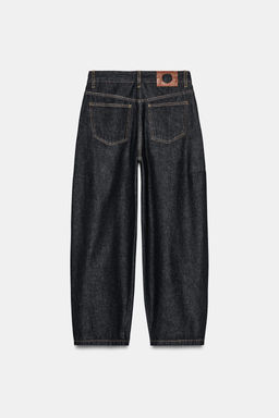 JEANS ZW COLLECTION ANKLE BALLOON TIRO MEDIO / Azul - Zara фото 10