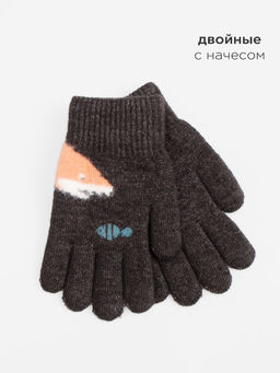 Перчатки детские Kim Lin - Соль&перец фото 2