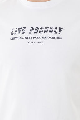 Мужская белая футболка - U.s. polo assn фото 7
