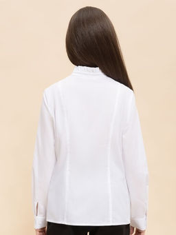 PELICAN, блузка для девочек, Белый фото 3