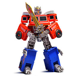 Робот трансформирующийся в грузовик, в коробке