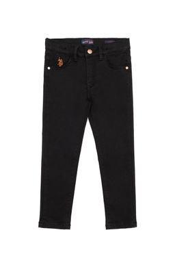 U. S. Polo Assn Черные джинсовые брюки для девочек - U.s. polo assn фото 6
