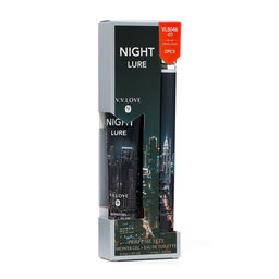 Парфюмерный набор мужской Night Lure: Туалетная вода, 35 мл + Гель для душа, 35 мл