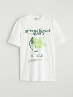 Bask?l? Erkek ?ocuk Ti??rt