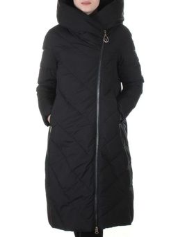 F-9917 BLACK Пальто женское зимнее Callia (200 гр. холлофайбер)