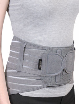 Корсет ортопедический противорадикулитный усиленный ширина: 25 см кол-во рёбер жёсткости: 6