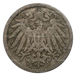 10 пфеннигов 1899 года J Германия