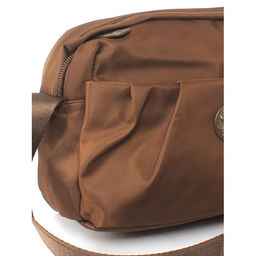 Сумка женская текстиль BoBo-5305, 2отд, плечевой ремень, коричневый 265968  фото 4