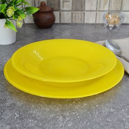 Тарелка суповая AMБИАНТЭ ЙЕЛЛОУ 21см