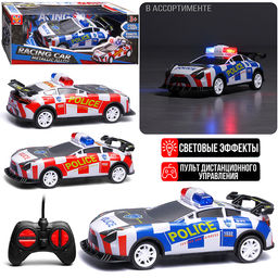 Машина "Полицейские гонки"р/у, 27 MHz, в коробке