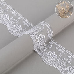 Кружево Gamma сетка 90 мм GKM-9001 в пакете 8.8 м 0.2 Турция