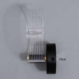 Бра «Кворум» LED 8 Вт 3000-6000К черный 25×20×6 см