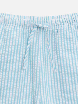 ACOOLA / Брюки детские для девочек Jelis_pn голубая полоска фото 5
