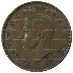 1/2 пенни 1938 года Австралия