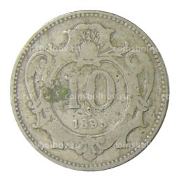 10 геллеров 1895 года Австрия