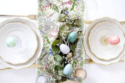 Дорожка столовая Праздник весны 45*150 см. хлопок 100% - Лен поволжья фото 2