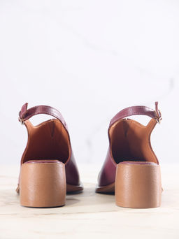 Босоножки 5133.23663be.Гнилая вишня+коричневый